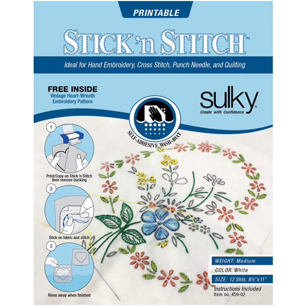 Sulky Stick N Stitch Stabilizer