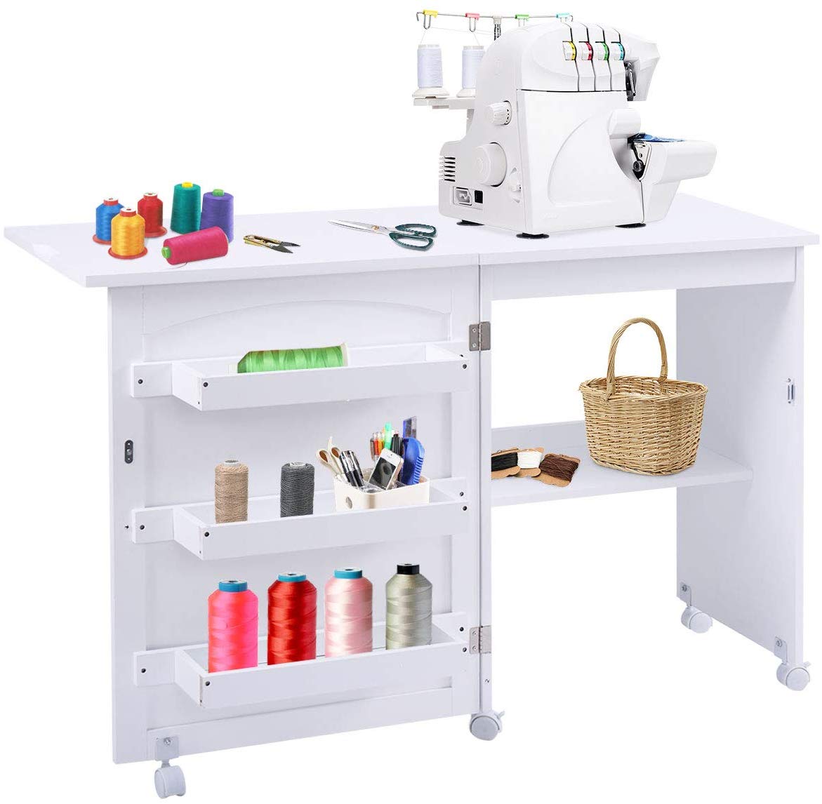 Giantex Folding Sewing Craft Table