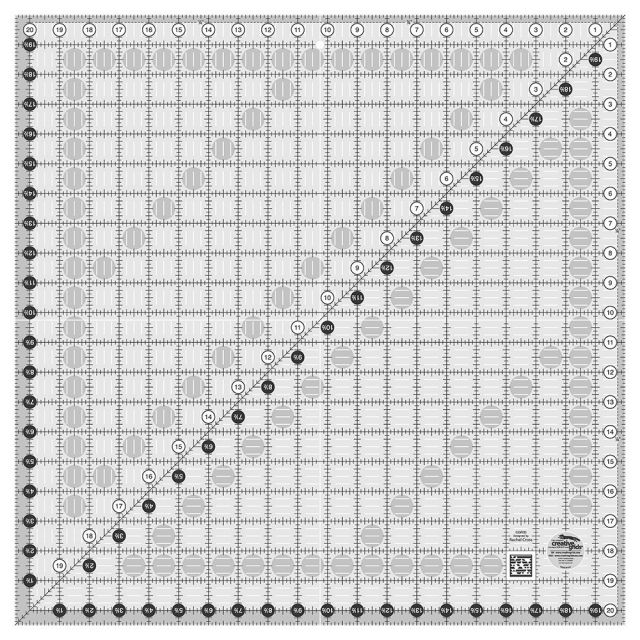 Creative Grids Square Quilting Ruler