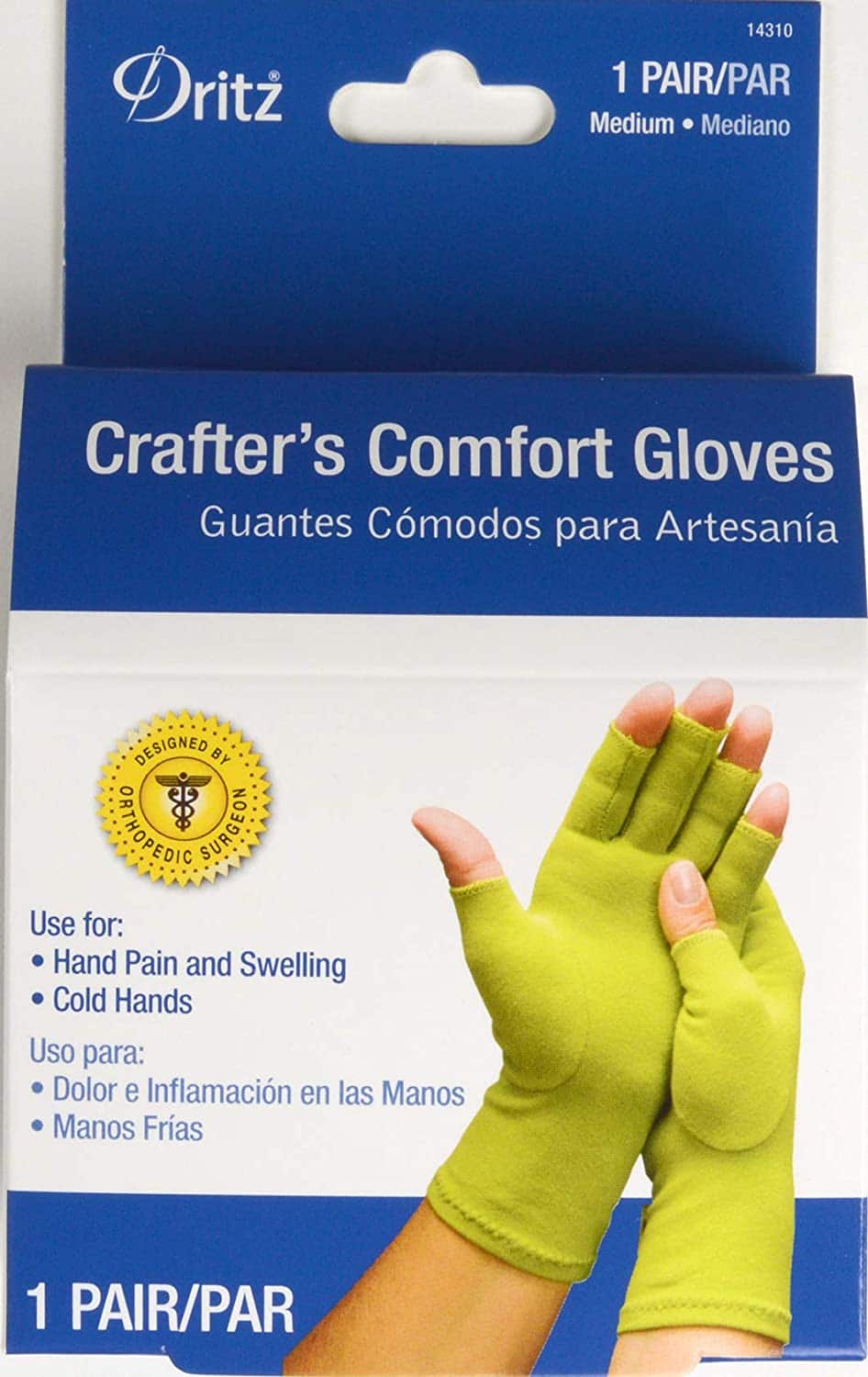 Dritz Crafter's Comfort Gloves