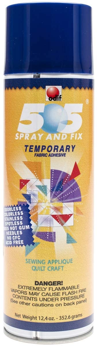 Odif 99945 USA 505 Spray & Fix Temporary Fabric Adhesive