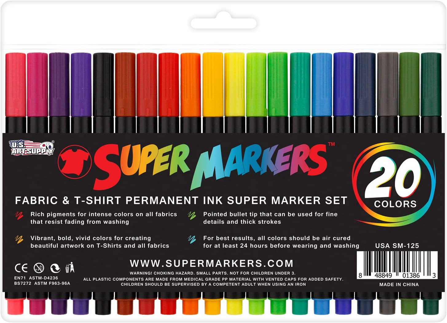 Super Markers 20 Colors