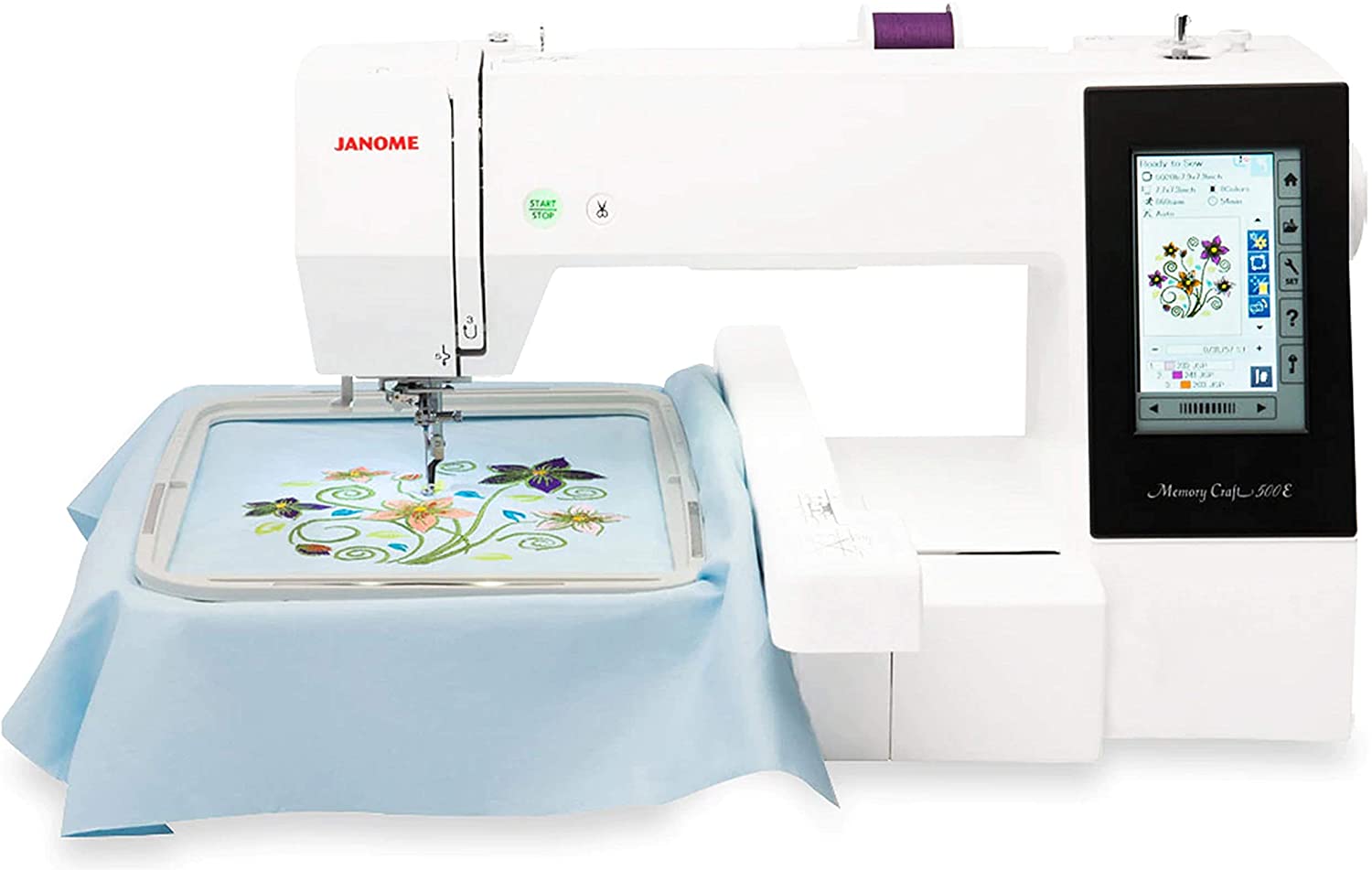 Janome Memory Craft 500E Embroidery Machine 