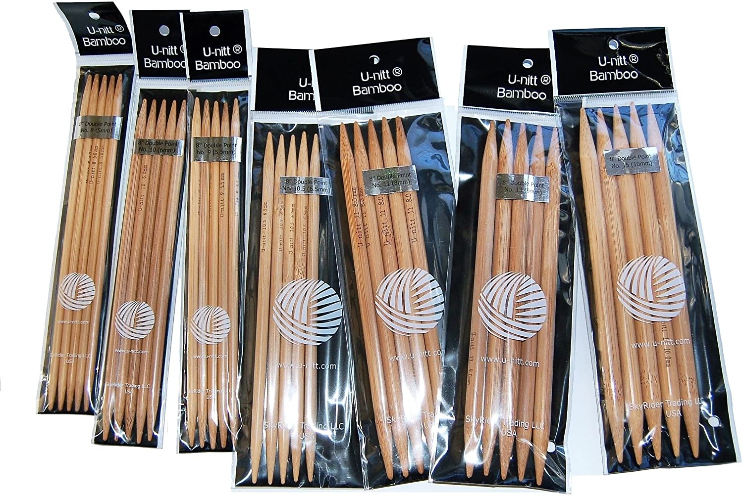 U-nitt Bamboo Knitting Needles