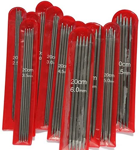 Z-COLOR Stainless Steel Knitting Needles Set