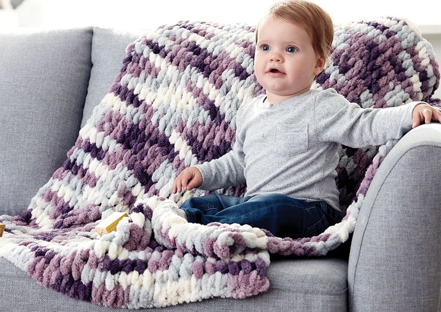 10 Best Baby Blanket Yarns to Knit Snuggliest Covers (Winter 2023)