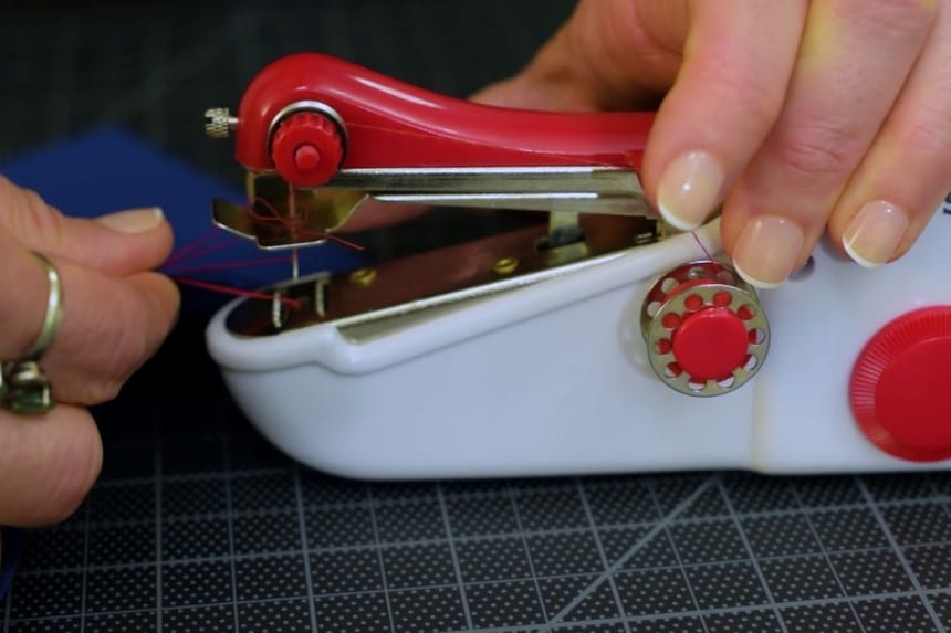 How to Use Handheld Sewing Machine