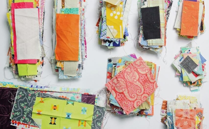 7 Ways to Organize Fabric Scraps and Tidy Up Your Sewing Space