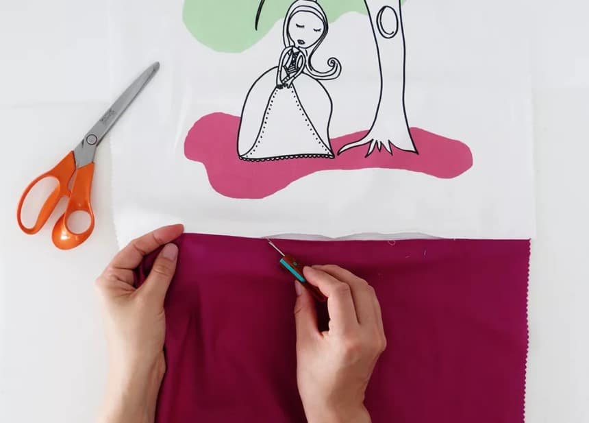 How to Make a Pillow Cover with a Zipper