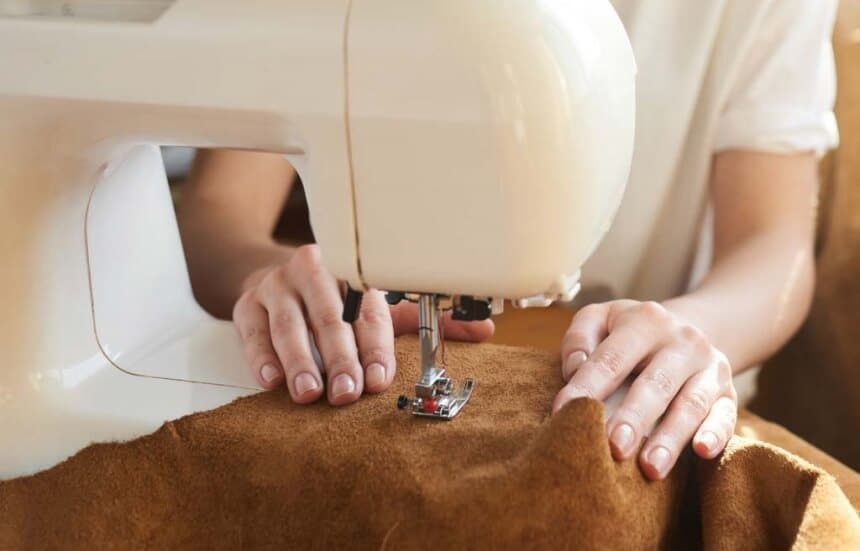 How to Sew Leather - With and Without Sewing Machine