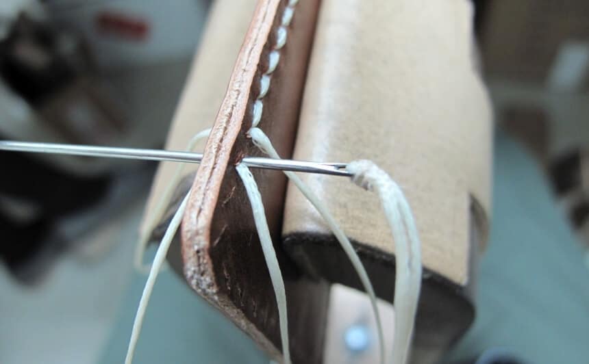 How to Sew Leather - With and Without Sewing Machine