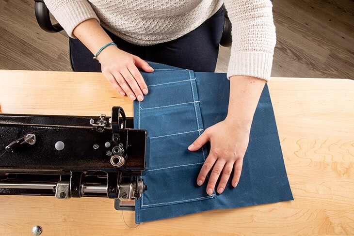 How to Sew Canvas by Hand and with a Sewing Machine