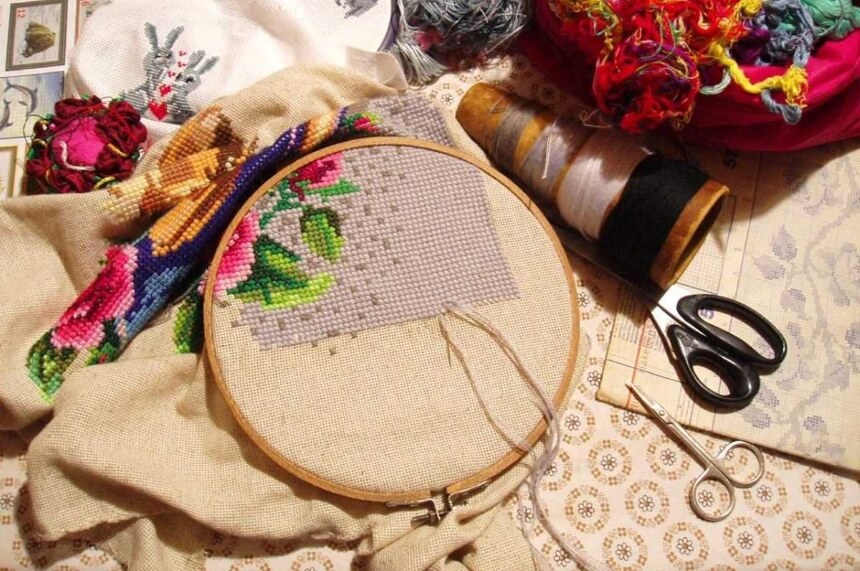 How to Display Embroidery - Decorate the Home with Your Work of Art