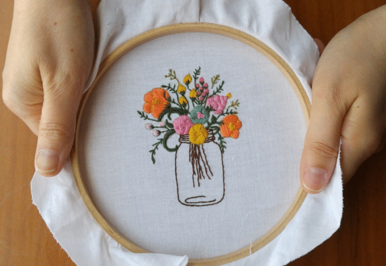 How To Finish Embroidery Hoop in 8 Creative Ways