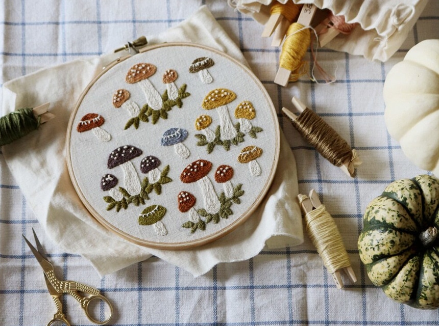 How to Frame Embroidery and Display It Nicely