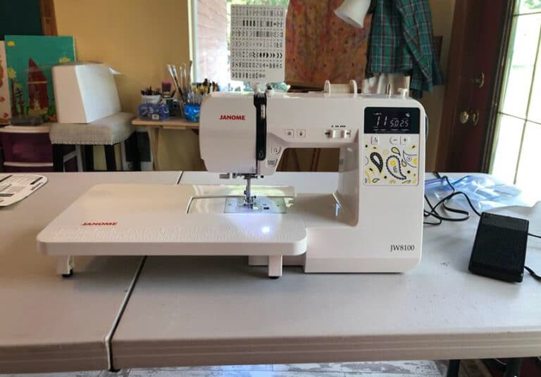 Janome JW8100 Review (Spring 2024) Features, Pros and Cons