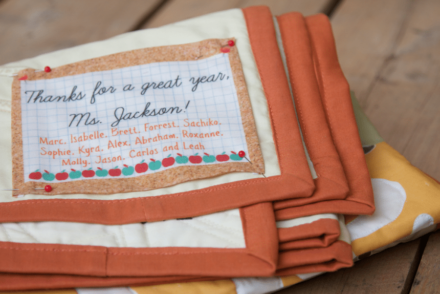 How to Make Your Own Perfect Quilt Label