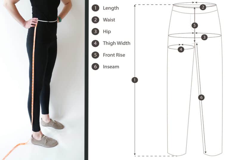 How To Make A Flare Pants Pattern In 4 Steps In Detail Instructions   Flare Pants Pattern 1 768x536 