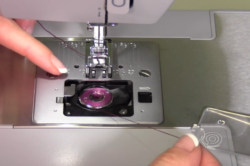 How to Thread Singer Heavy Duty Sewing Machine - Quick Set Up