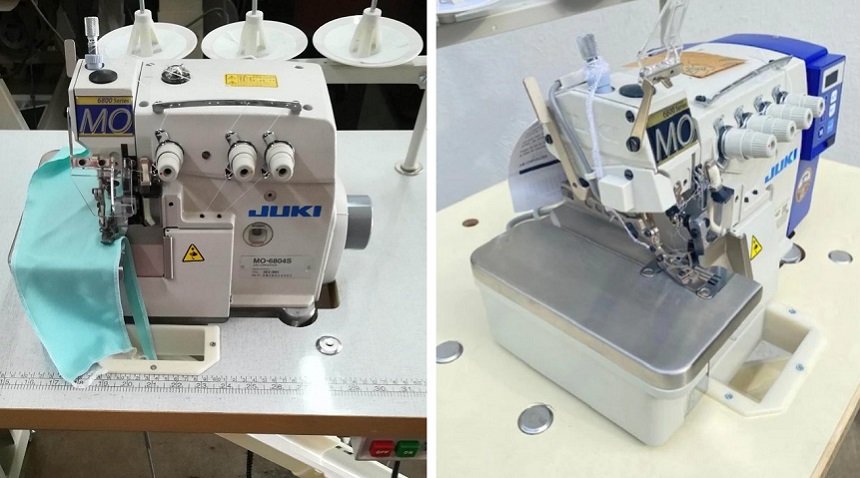 The Juki MO-6814S Is our pick for the #1 best overlock machine on the market