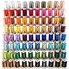 New brothread 80 Spools Polyester Embroidery Machine Thread Kit