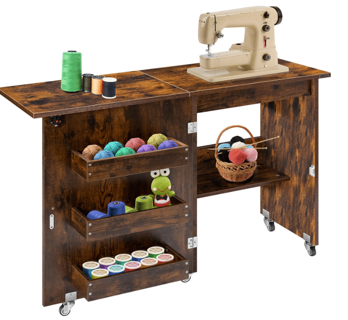 VIVOHOME Sewing craft table