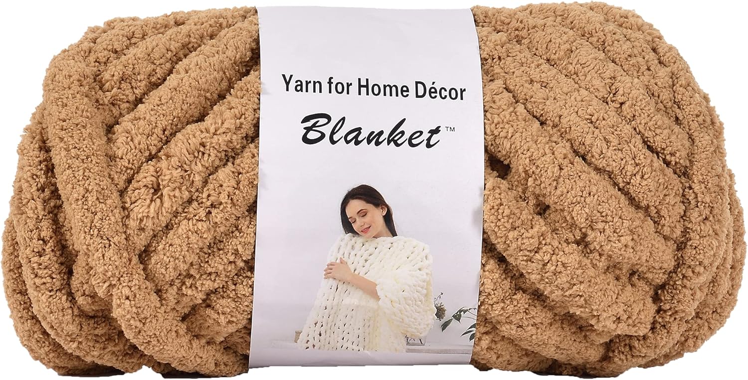Alzoear chenille arm knitting yarn