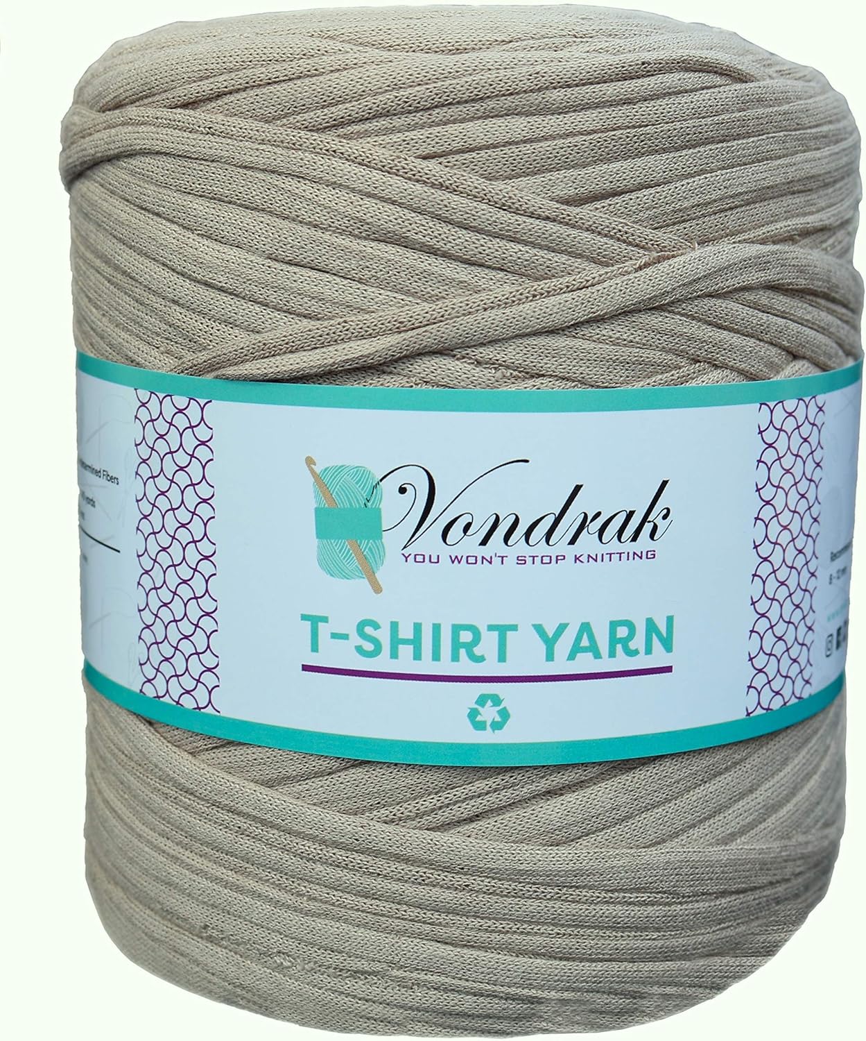 Vondrak recycled T-shirt yarn