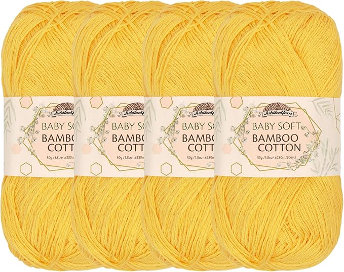 JubileeYarn Baby Soft Bamboo Cotton Yarn